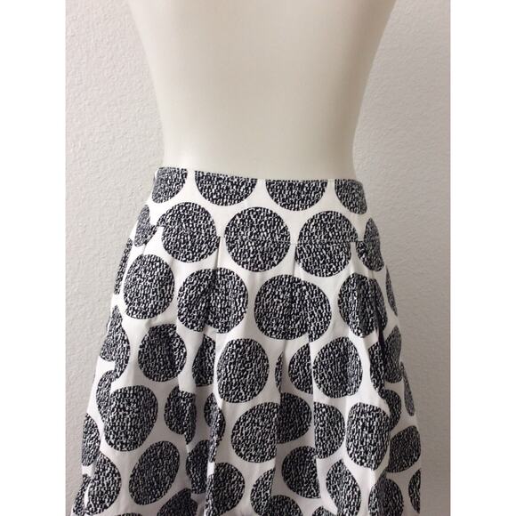 White House Black Market Full Skirt Pleated Print Lined - Picture 7 of 8